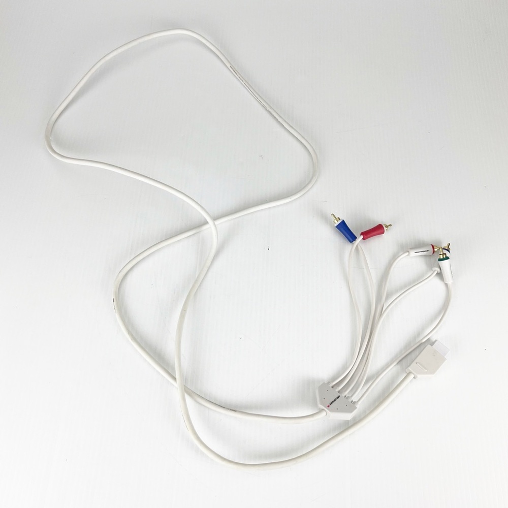 Monster Game Advanced Performance Component HD Audio Video AV Cable Nintendo Wii